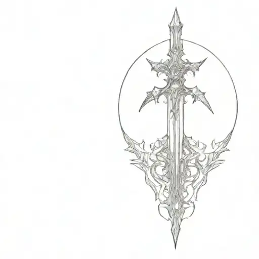 add "mark of suffering" from berserk into center tattoo design idea