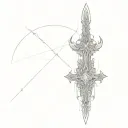 add "mark of suffering" from berserk into center tattoo design idea