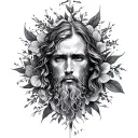 psalm 3:7 tattoo design idea