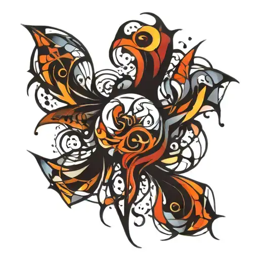depression survivors tattoo design idea