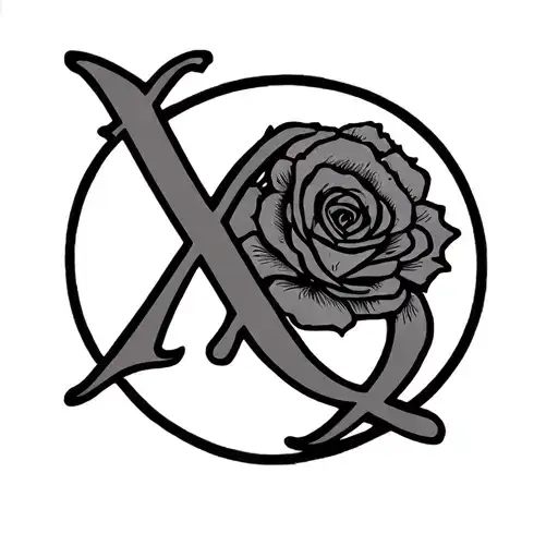 xoxo tattoo design idea