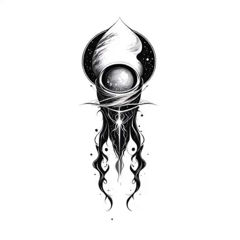 tattoo spacey tattoo design idea