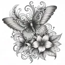 Name Karla tattoo design idea