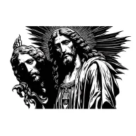 jesus tattoo design idea