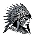 Aztec Armor tattoo design idea