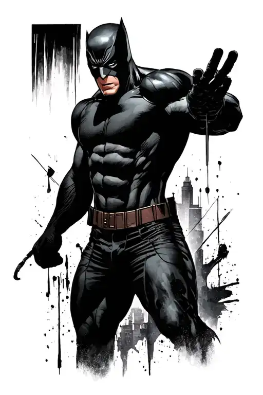 daredevil tv series tattoo design idea