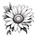 Daisy Chain tattoo design idea