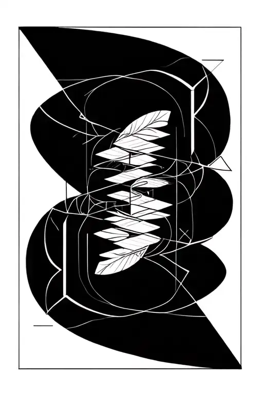 Everything Happens A Reason tattoo design idea