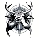 libra and taurus hand tattoo tattoo design idea