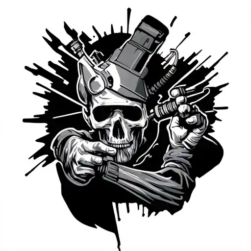 Electrician tattoo design idea