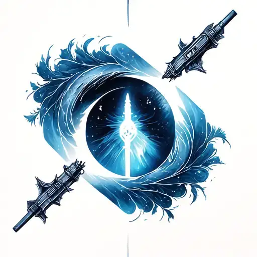 destiny tattoo design idea