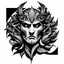 Enki tattoo design idea