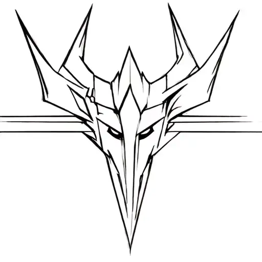 simple mordekaiser tatto design tattoo design idea