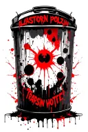 Alastor hazbin hotel tattoo design idea
