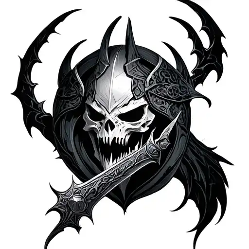 Darksign from dark souls tattoo design idea