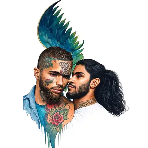 benaiah and josiah tattoo design idea