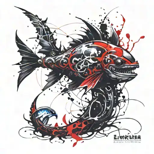 leviathan tattoo design idea