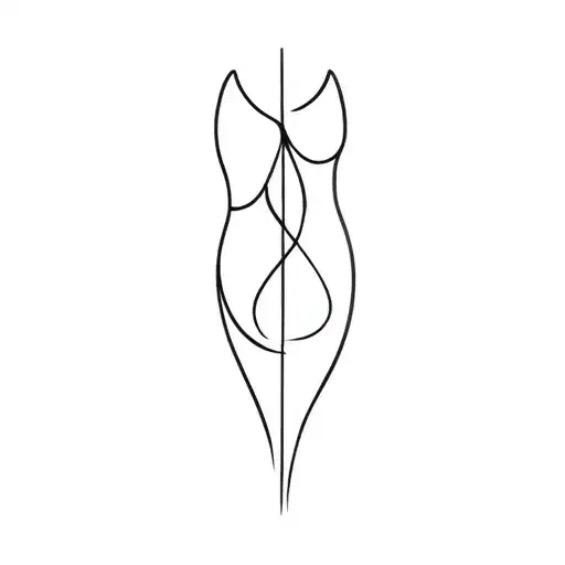 ectopic pregnancy loss tattoo design idea