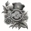 Ohio State tattoo design idea