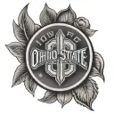 Ohio State tattoo design idea