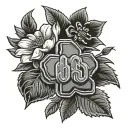 Ohio State tattoo design idea