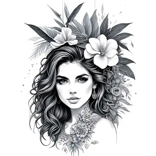 Christina, Virgo, miami tattoo design idea