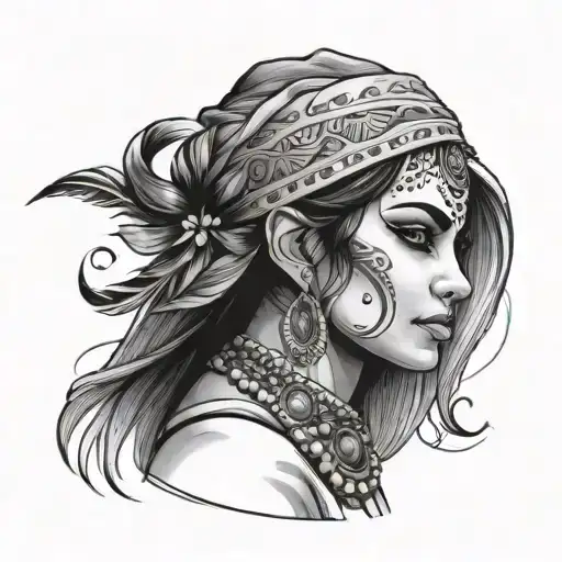 Rani tattoo design idea