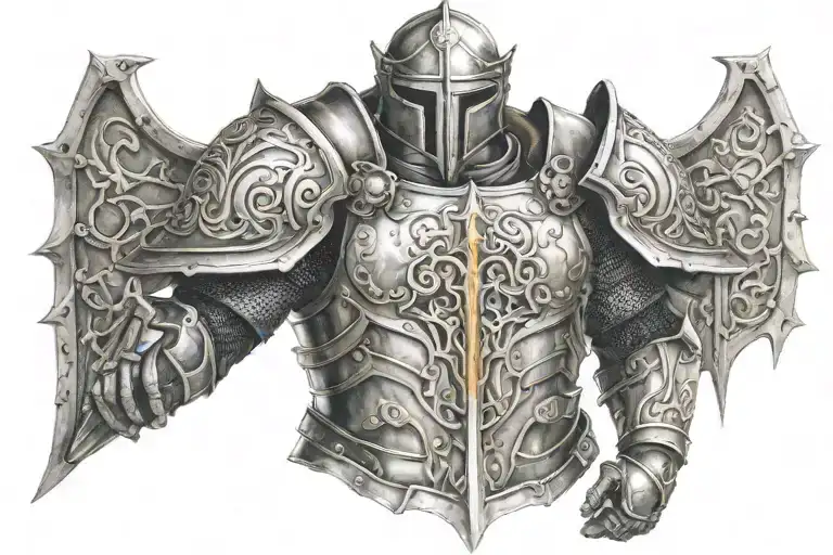 armor of god   tattoo design idea