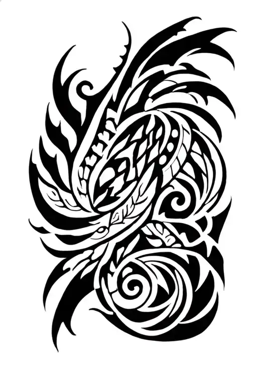 Cherokee Tribal Tattoo design influence tattoo design idea