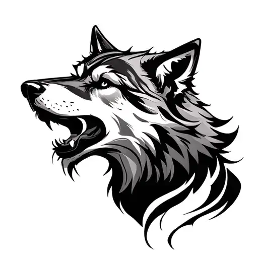Samuri Wolf makes tattoo design idea