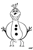 Olaf tattoo design idea
