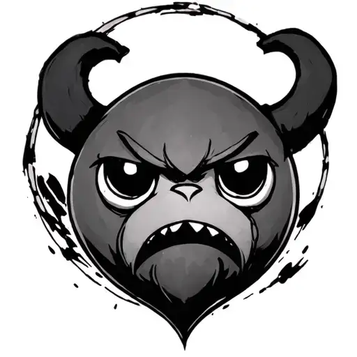 Binding Of Isaac tattoo design idea