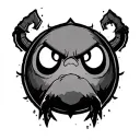 Binding Of Isaac tattoo design idea