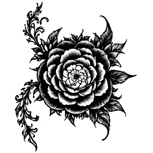 Fortune helps strong tattoo design idea