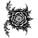 Fortune helps strong tattoo design idea