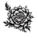 Fortune helps strong tattoo design idea