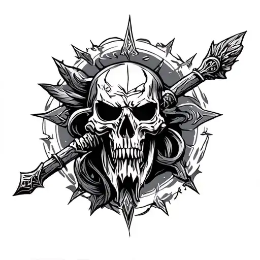 Warhammer tattoo design idea