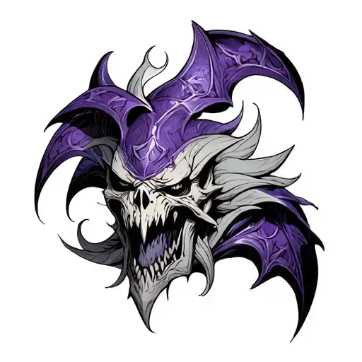 Slaanesh tattoo design idea