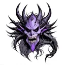 Slaanesh tattoo design idea