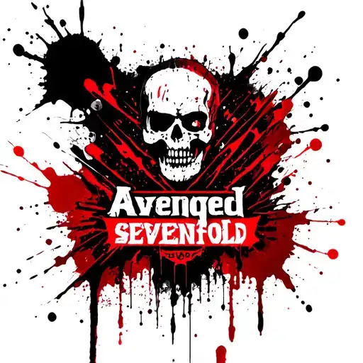 avenged sevenfold logo tattoo design idea