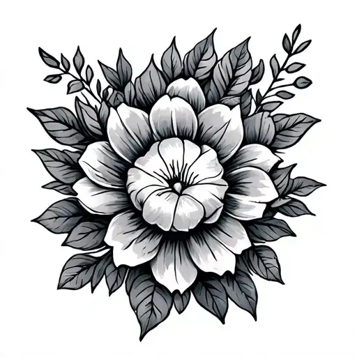 Birth Year tattoo design idea