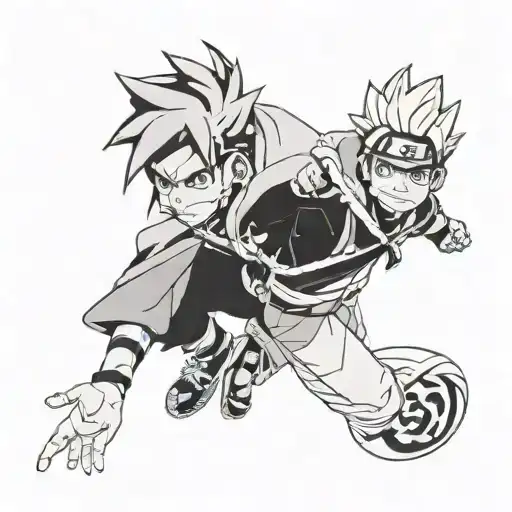 Boruto tattoo design idea