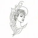 a strong dynasty tattoo design idea