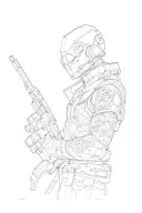 Cyberpunk 2077 tattoo design idea