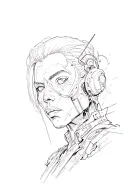 Cyberpunk 2077 tattoo design idea