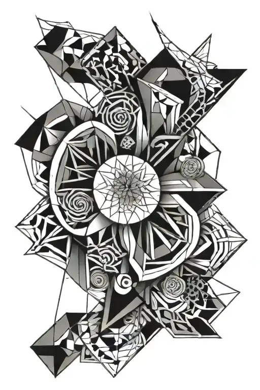 In practice tattoo design idea