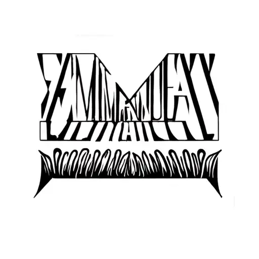 Emmanuel  lettering tattoo design idea