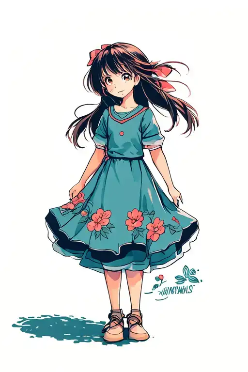 Chihiro's journey tattoo design idea