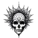 Pineal Gland tattoo design idea
