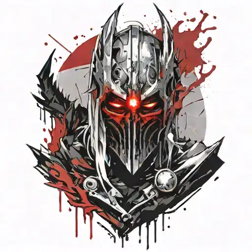 Arthas Lich King tattoo design idea